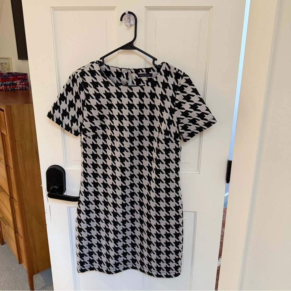 Tommy Hilfiger Black and White Mini Dress
